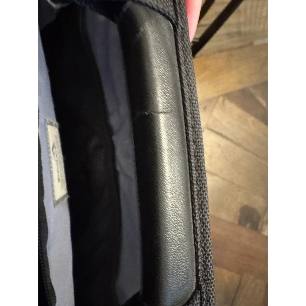 Brenthaven Black Ballistic Nylon X-Ray Friendly Laptop Briefcase Business Bag